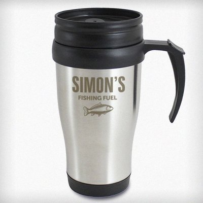 (image for) Personalised Fishing Travel Mug