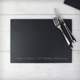 (image for) Personalised Engraved Slate Board