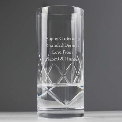 (image for) Personalised Crystal Hi Ball Glass