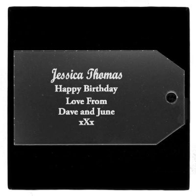 (image for) Personalised Acrylic Gift Tag Decoration