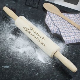 (image for) Personalised Queen of the Kitchen Rolling Pin