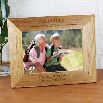 (image for) Personalised Formal 5x7 Wooden Photo Frame