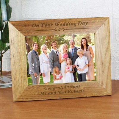 (image for) Personalised Formal 5x7 Wooden Photo Frame