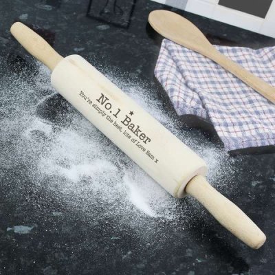 (image for) Personalised Baker Rolling Pin