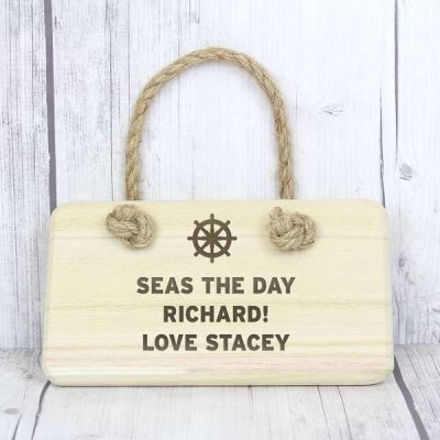 (image for) Personalised Nautical Wooden Sign