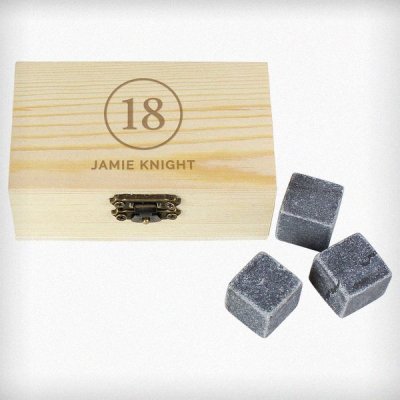 (image for) Personalised Birthday Whiskey Stones