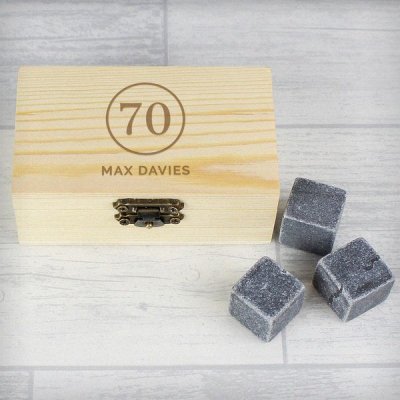 (image for) Personalised Birthday Whiskey Stones