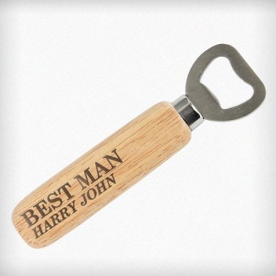 (image for) Personalised Wooden Bottle Opener