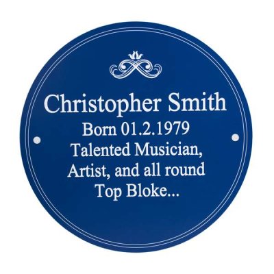 (image for) Personalised Heritage Plaque