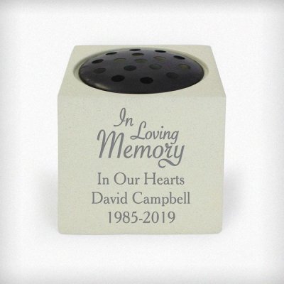 (image for) Personalised In Loving Memory Memorial Vase