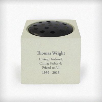 (image for) Personalised Memorial Vase