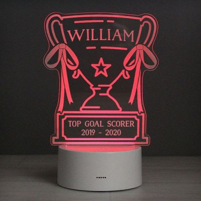 (image for) Personalised Trophy LED Colour Changing Night Light