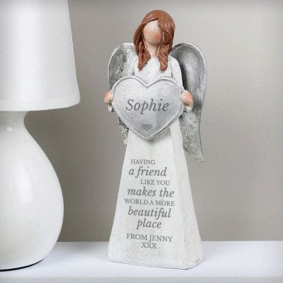 (image for) Personalised 'A Friend Like You' Angel Ornament