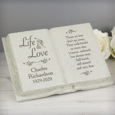 (image for) Personalised Life & Love Memorial Book