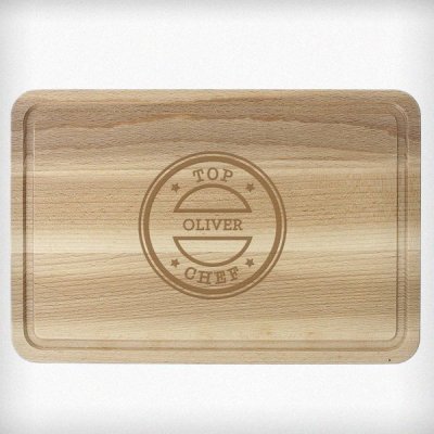 (image for) Personalised Top Chef Large Chopping Board