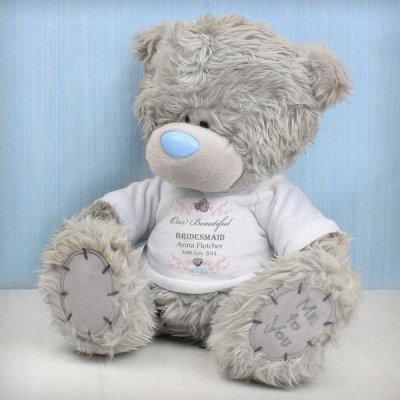 (image for) Personalised Me To You Flower Girl Teddy with T-Shirt