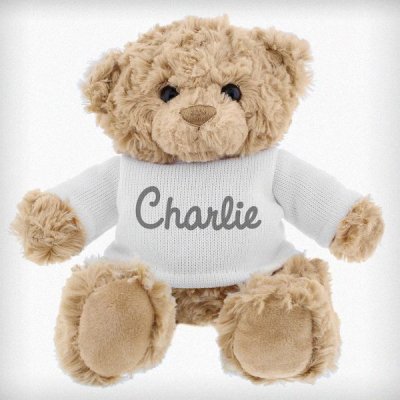 (image for) Personalised Name Only Teddy Bear