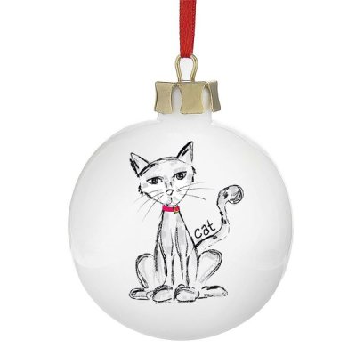 (image for) Personalised Cat Bauble