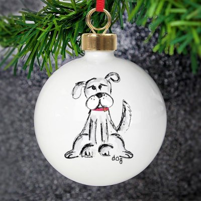 (image for) Personalised Dog Bauble