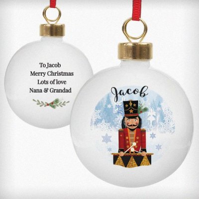 (image for) Personalised Nutcracker Bauble