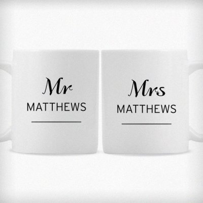 (image for) Personalised Classic Mug Set