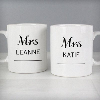 (image for) Personalised Classic Mug Set