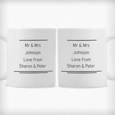 (image for) Personalised Classic Mug Set