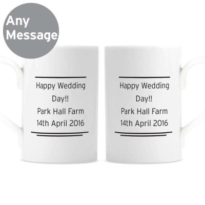 (image for) Personalised Classic Mug Set