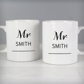 (image for) Personalised Classic Mug Set