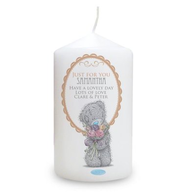 (image for) Personalised Me to You Flowers Candle For Her