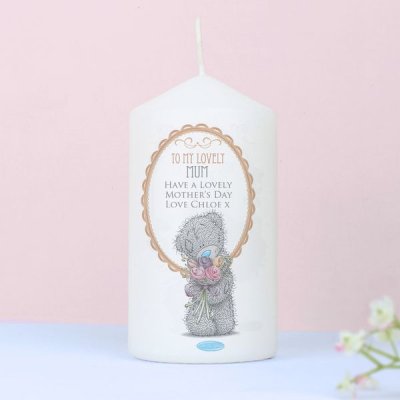 (image for) Personalised Me to You Flowers Candle For Her