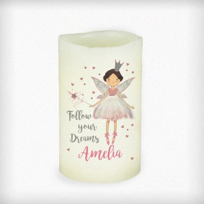 (image for) Personalised Fairy Princess Nightlight LED Candle