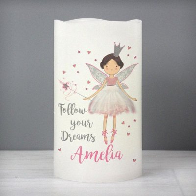 (image for) Personalised Fairy Princess Nightlight LED Candle