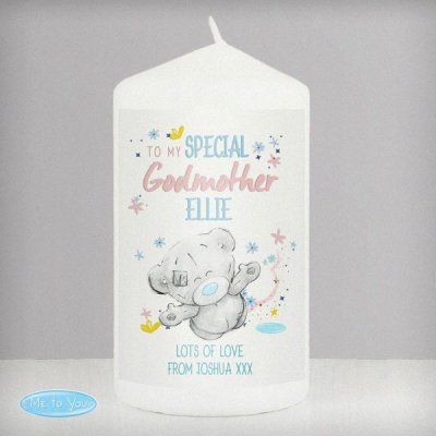 (image for) Personalised Me to You Godmother Pillar Candle