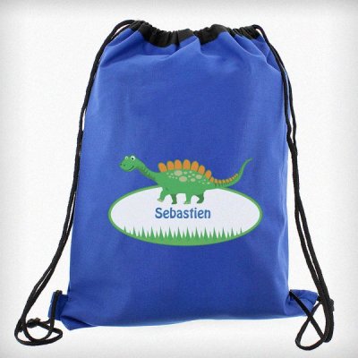 (image for) Personalised Dinosaur Swim & Kit Bag