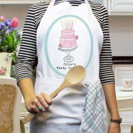 (image for) Personalised Vintage Pastel Cupcake Apron