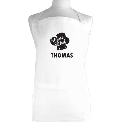 (image for) Personalised Head Chef Apron