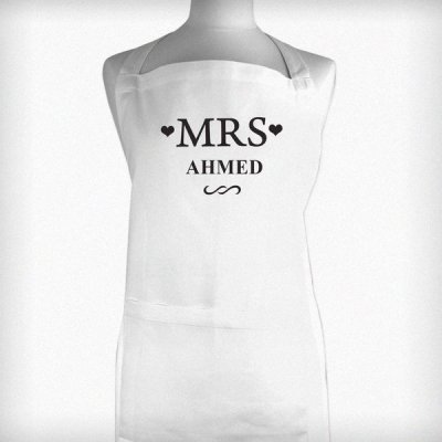 (image for) Personalised Mrs White Apron