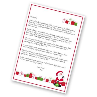 (image for) Personalised Santa Letter