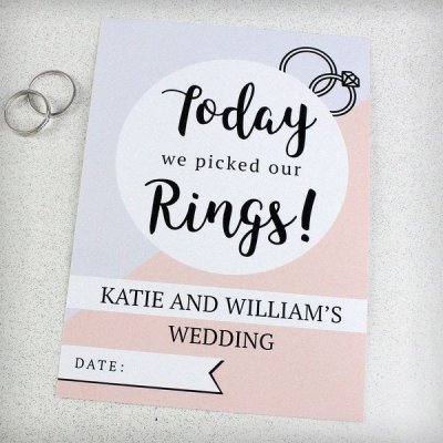 (image for) Personalised Wedding Cards For Milestone Moments