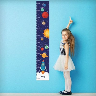 (image for) Personalised Solar System Height Chart