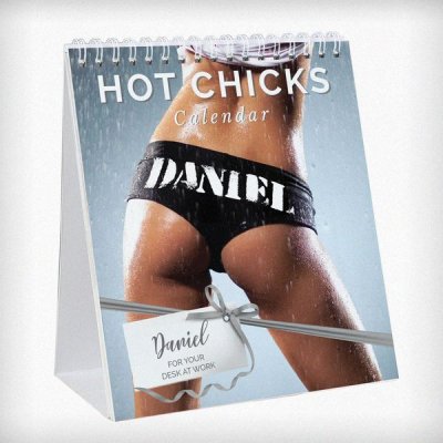 (image for) Personalised Hot Chicks Desk Calendar