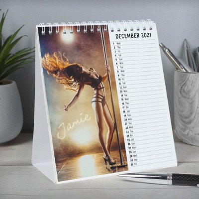 (image for) Personalised Hot Chicks Desk Calendar