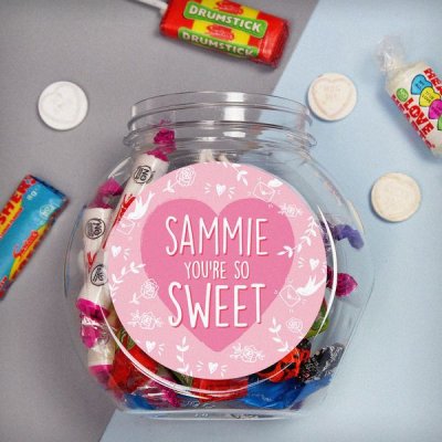 (image for) Personalised You're So Sweet, Sweet Jar