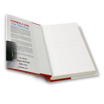 (image for) Personalised Formula 1 On This Day Book