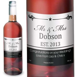 (image for) Personalised Established Rose Wine