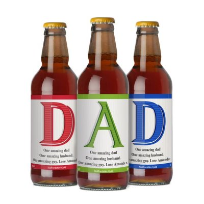 (image for) Personalised Set of 3x D A D Beers