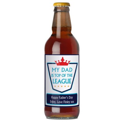 (image for) Personalised Top of the League Beer