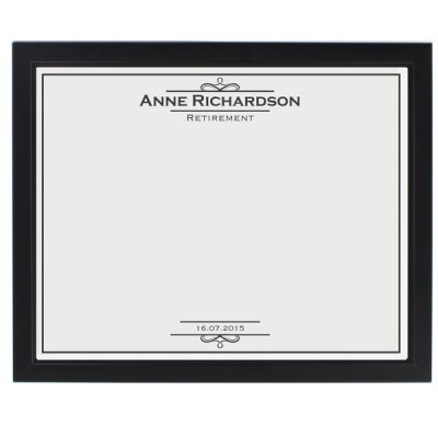 (image for) Personalised Occasion Guest Book Frame