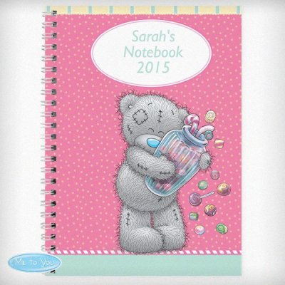 (image for) Personalised Me to You Candy Girl A5 Notebook